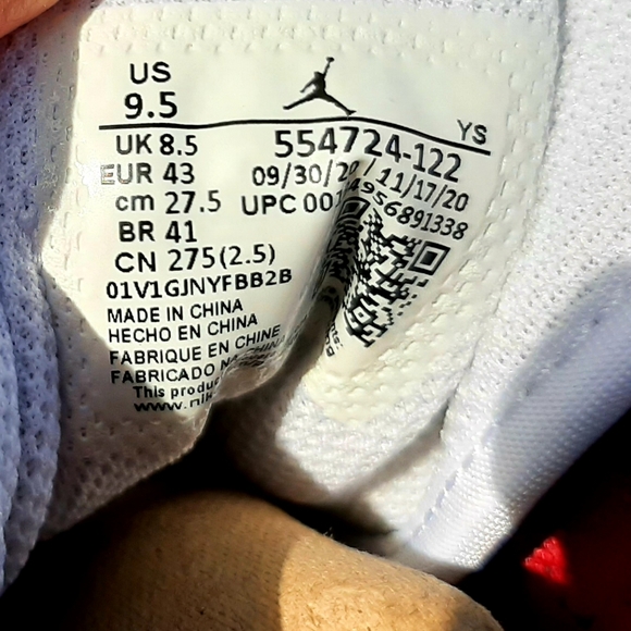 Air Jordan 1 mids gym red, black and white - Picture 5 of 6